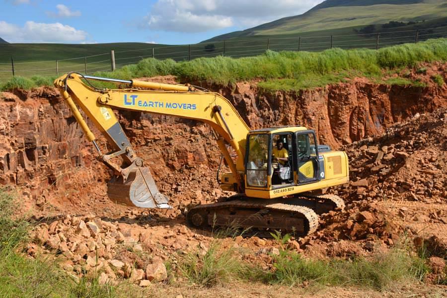 Excavator for hire in south africa 